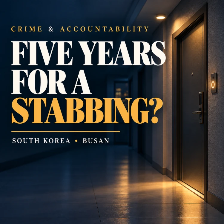 South Korea Stabbing Case: Is Five Years Enough?