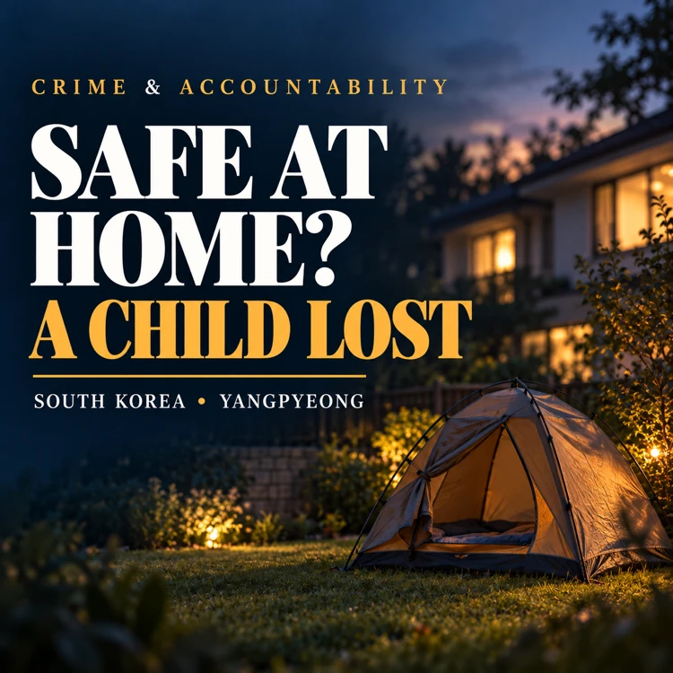 South Korea Child Killed in Yard: The Yangpyeong Crash